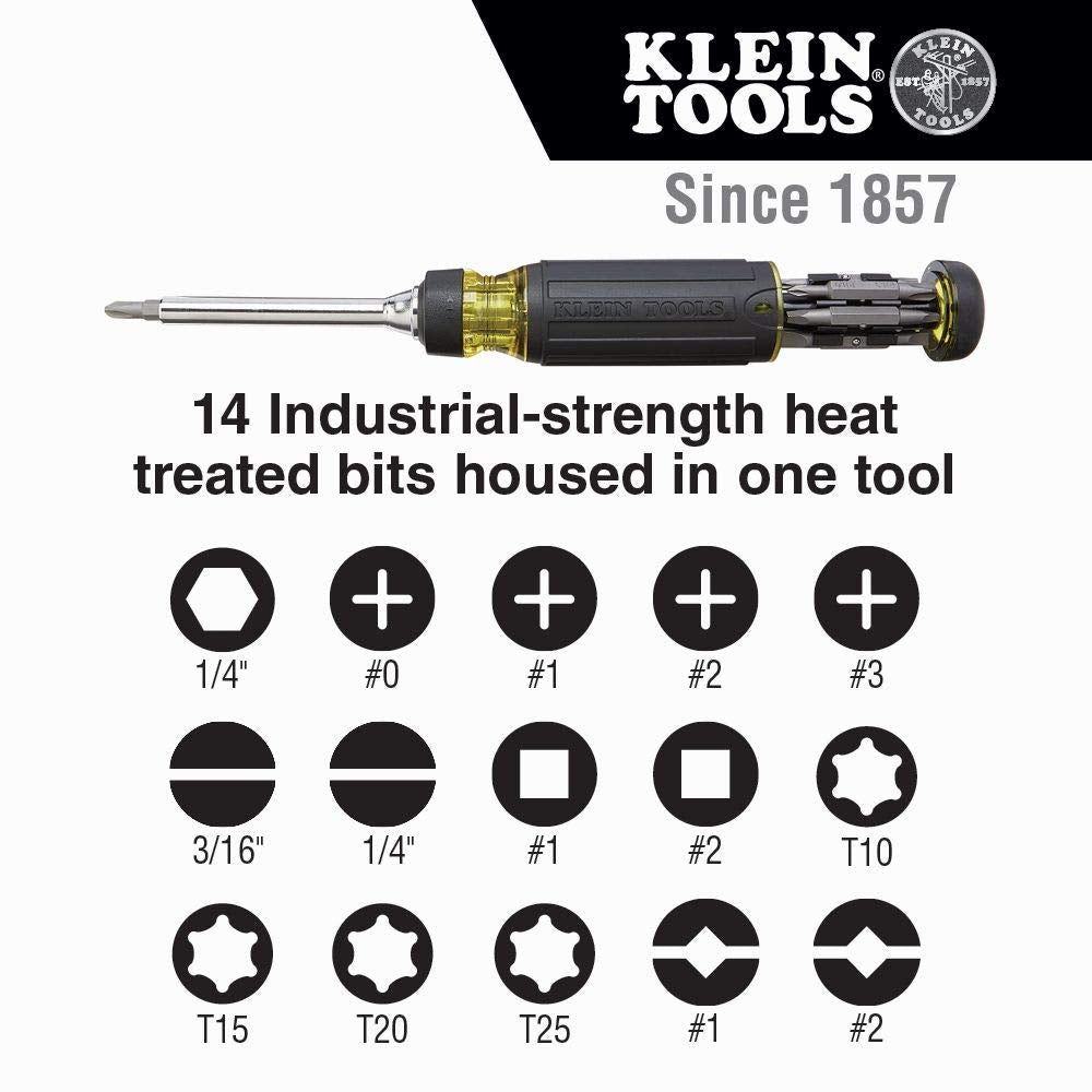 Klein Tools NCVT1PKIT Electrical Tester Kit with Non-Contact Low Voltage Test Pen, 50 to 1000V AC and GFCI Receptacle Tester, 2-Piece