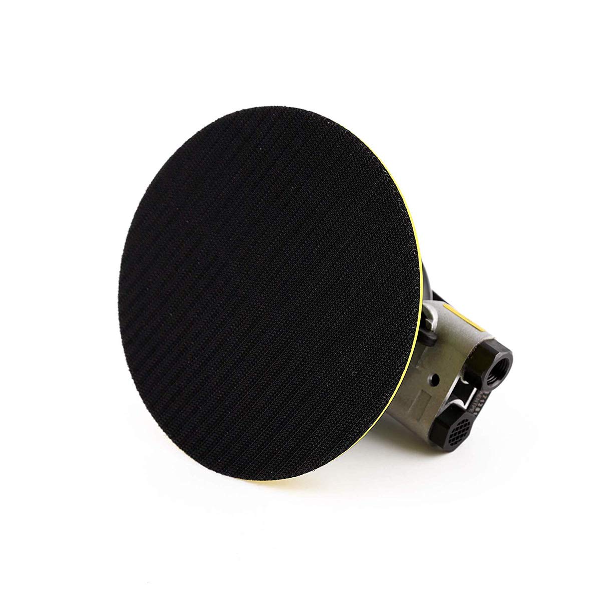 Valianto 6" Professional Air Random Orbital Palm Sander with 1pc 6" Backup Plate, Heavy Duty Dual Action Pneumatic Sander Silver