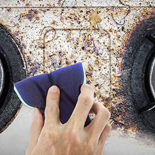 eBoot Sanding Sponge Grit Sanding Blocks, Washable and Reusable Sand Sponge Kit, 12 Pieces (Fine Grade)