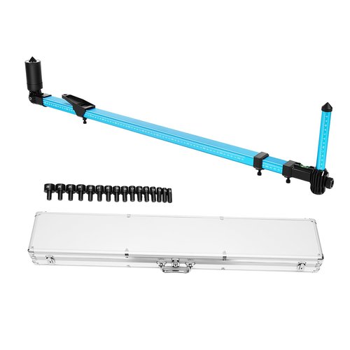 JAYGOVAN 2D Measuring System High Precision Tram Gauge Frame Machine Tools Contour Gauge Auto Body Frame Measuring Machine Aluminum Universal Auto Body Frame Machine for Auto Body Frame Repair Tool