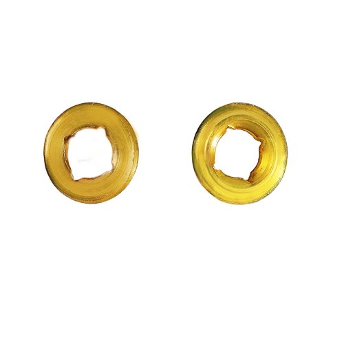 ALITZ 2Pack 30027 Brass faucet bibb seat compatible with Gerber Faucet Bibb Seat 5/8" - 20 Thread No lead