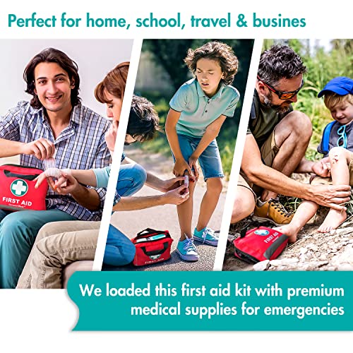 General Medi 309-Piece First Aid Kit Emergency Medical Supplies