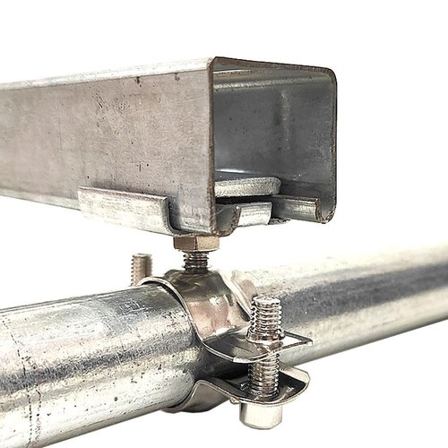8 Pack Strut Clamp; Universal Strut Clamps for Rigid Conduit and EMT; Universal Pipe Clamp for Strut Channel. Bracket with 360 Degree Rotation