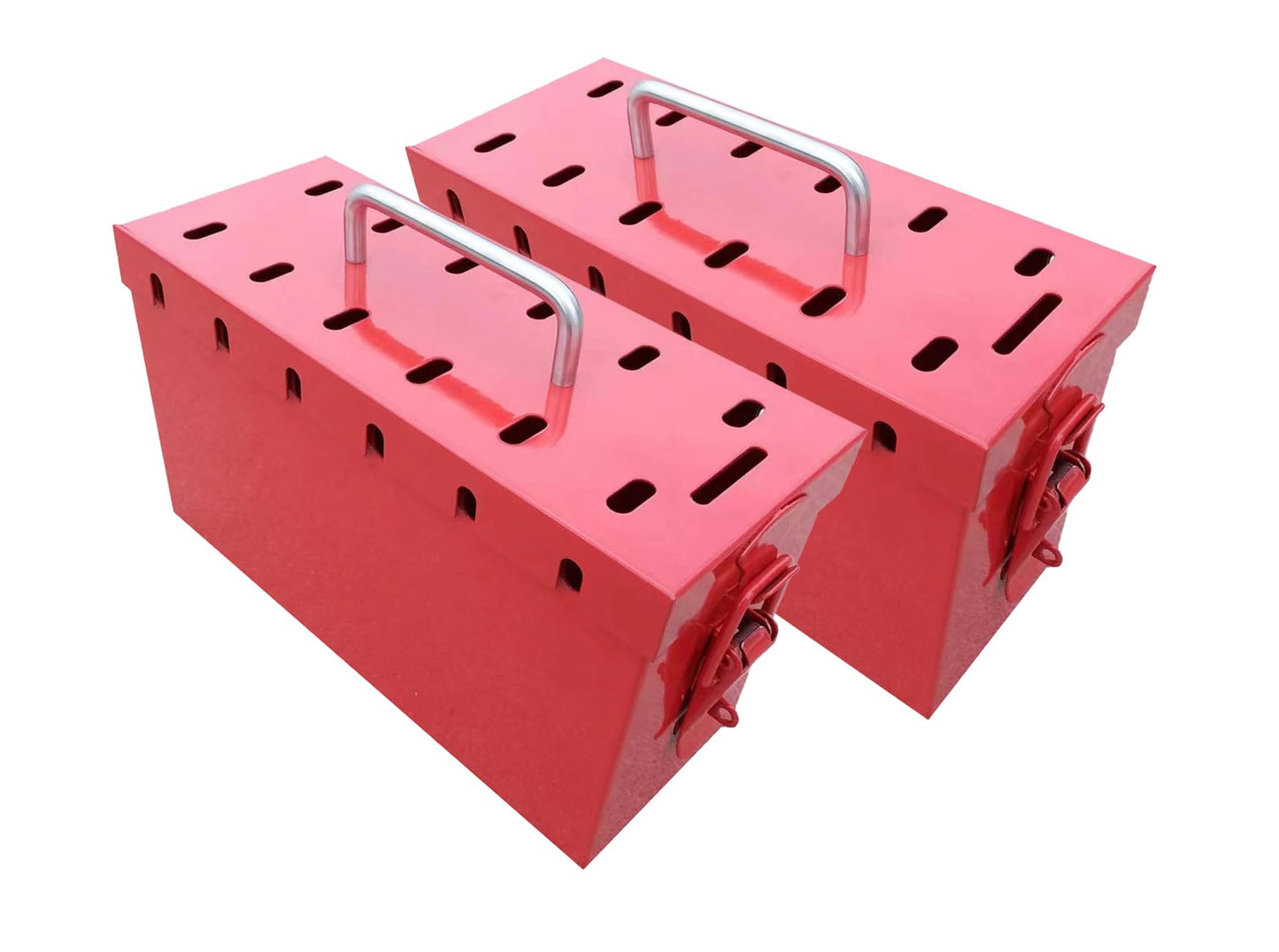 MACCANN&ESSIN Lockout Tagout Group Lock Box Lock Out Tag Out Loto Boxes for OSHA Compliant Procedures (2)