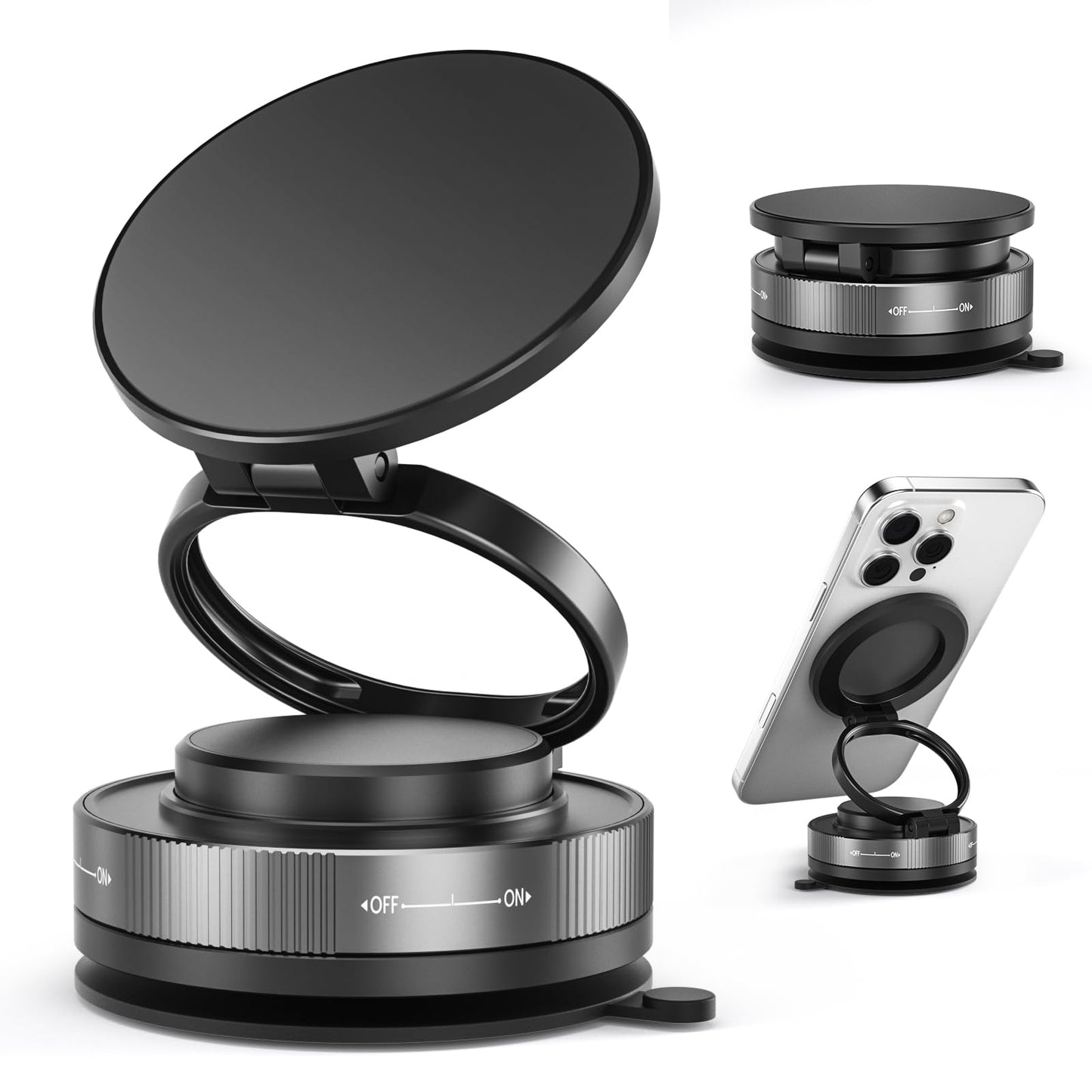 EGBULL Vacuum Magnetic Car Phone Holder