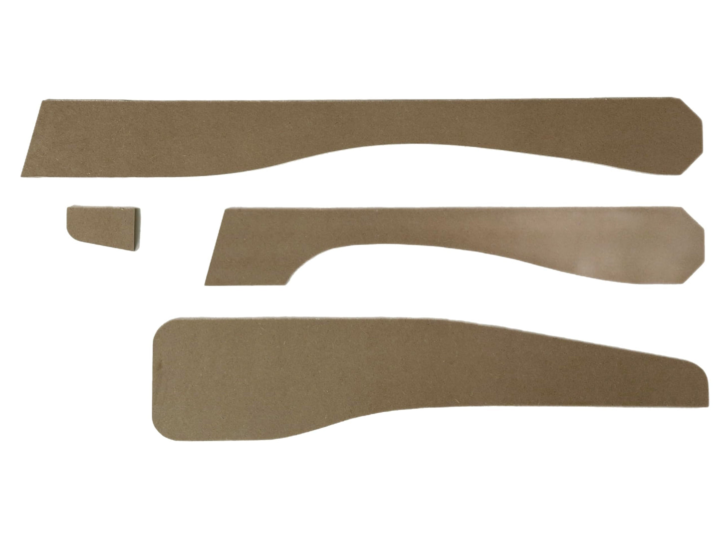 Island Crown Tall Deck Chair Plans with 1/4" MDF Templates - DIY Outdoor Patio Furniture, Made in USA