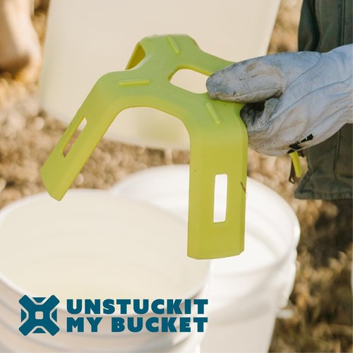 5-Gallon Bucket Spacer - Prevent Stuck Buckets & Vacuuming Effect - Bucket Insert for Storage & Organization - 3 Pack