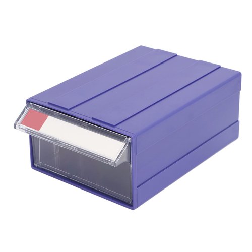 Drawer Component Box 205x135x78mm Thickened Plastic Modular Storage Bin Organizer for Crafts Office Supplies Blue
