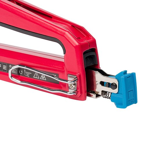 Arrow T50RED2 Heavy Duty Manual 2-in-1 Staple Gun and Brad Nailer for Upholstery, Framing, Insulation, Crafts, and Furniture, Red