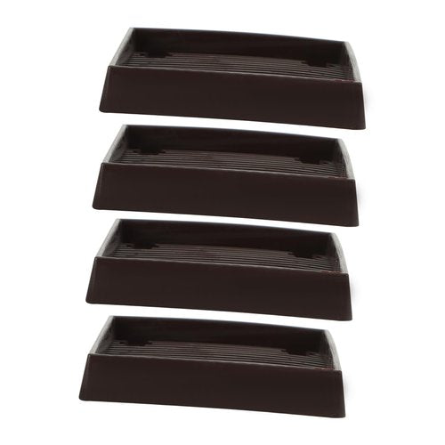 STOBOK Hardwood Floors Furniture Pads 4 Pcs 3x3 Inches Anti-Slip Furniture Cups Mats
