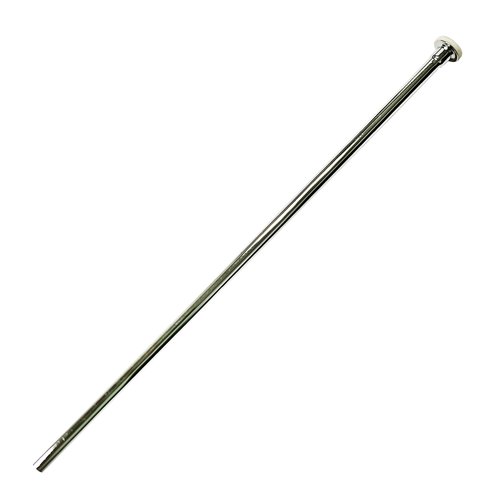 Westbrass D124-2-05 3/8" x 20" Brass Flat Head Toilet Riser Supply Line, Polished Nickel (2-Pack)