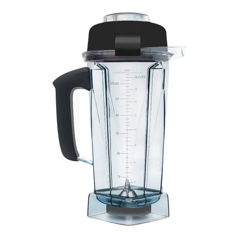 For Vitamix Blender Pitcher 64oz, Replacement for Vitamix 5200 5000 5300 6300 VM0101 VM0103 VM0197 Classic/Commercial Series Container Jar Cup,Updated Prevents Rust and Leaks,10 Years Warranty
