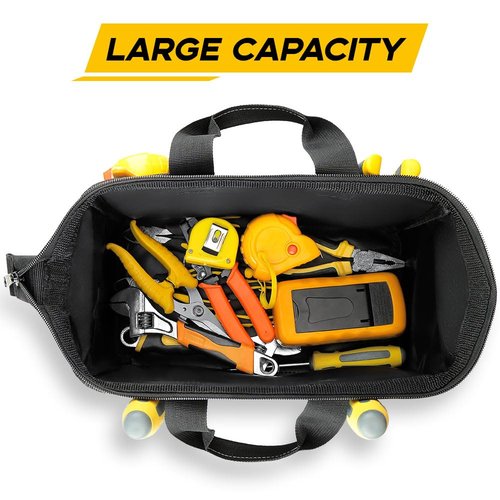 WINHUNT Tool Bag, Green, 31 cm/12 Inches, Made of 1680D Polyester, Ideal for DIY and Craftsmen (12 Inches)