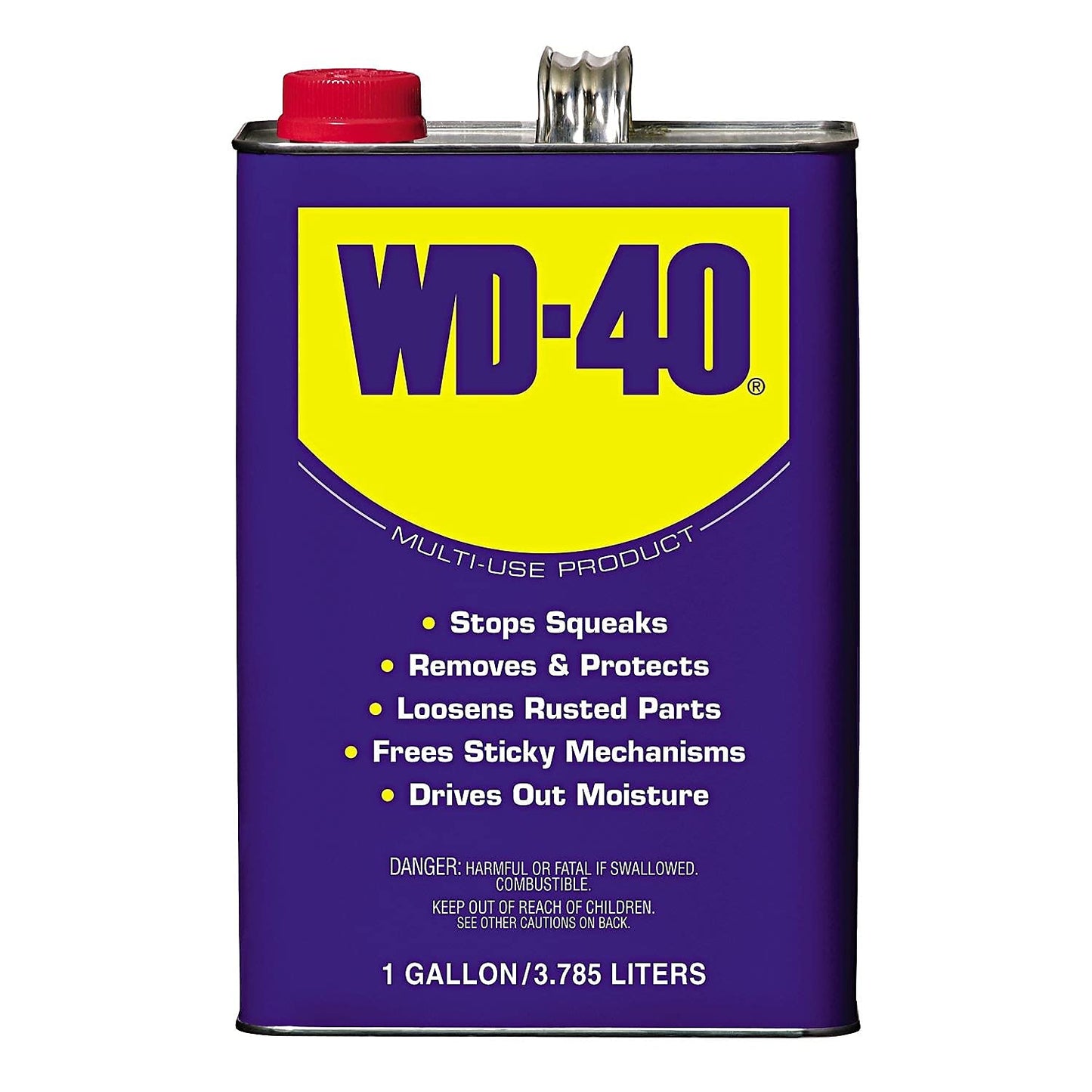 WD-40 Original Formula, Multi-Use Product, One Gallon [4-Pack]