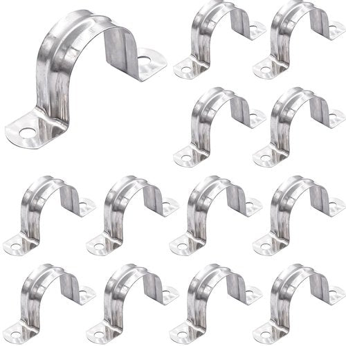 13Pcs 1 Inch Conduit Clamps Stainless Steel U-tube Clamp