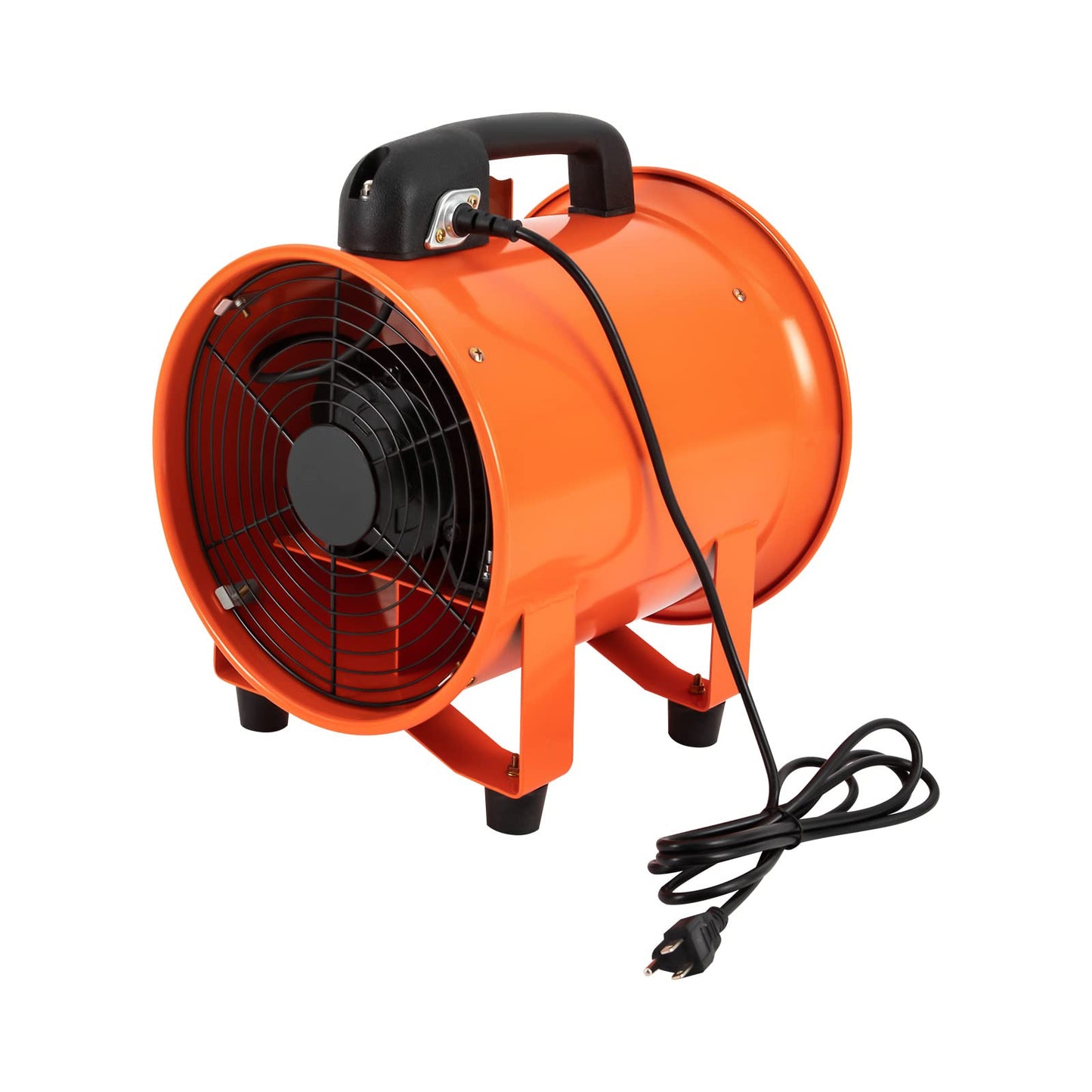 JJIESHENG Utility Blower Fan, 10-Inch Portable Industrial Extractor Fan with 32.8FT Ducting Ventilation Fan 320W High Velocity Ventilator Fume Extractor for Factories Warehouse Workshop