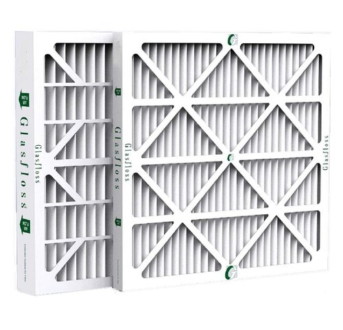 Glasfloss ZL 20x25x2 MERV 10 (FPR 5-6) 2 Inch Pleated Air Filters. (5-Pack). Actual Size: 19-1/2 x 24-1/2 x 1-3/4