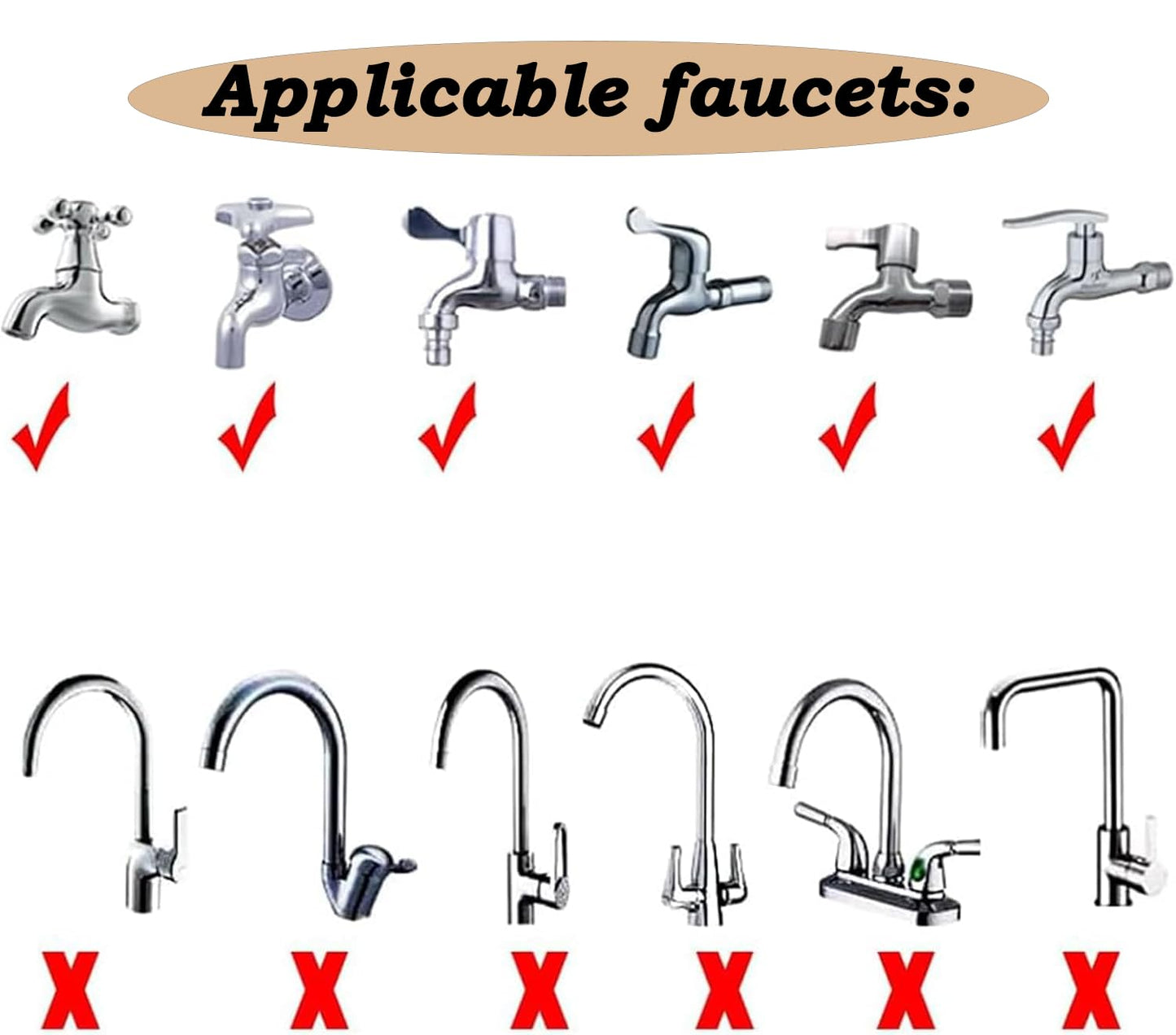5m/16.4ft Sink Spray Rubber Hose Portable Faucet Sprayer Garden, Shampoo Sprayer Handheld Shower Head Spray Hose Attachment for Dog, Pets, Bathing Baby, Washing Hair, Rinsing Vegetables