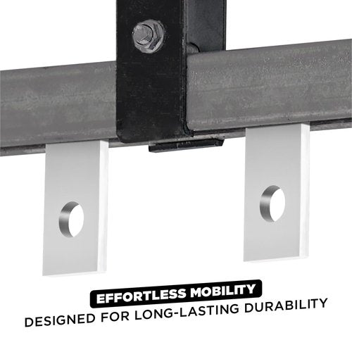 20 Pack 2 Wheels Trolley Assembly Rollers, 2 Bearings Strut Channel Trolley Hardware, Stable Strut Roller Trolley for 1-5/8" Wide and All 1-5/8" or Taller Strut Channel (Pack of 20)