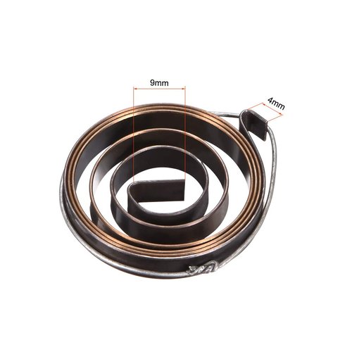 uxcell Drill Press Return Spring, Quill Spring Feed Return Coil Spring Assembly, 2.2Ft Long, 35 x 6 x 0.7mm 3PCS