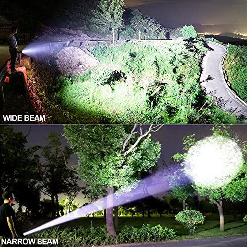 Lylting Rechargeable LED Flashlight 99,000 Lumens Waterproof Handheld Camping Light