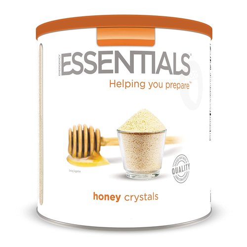 Emergency Essentials, Honey Crystals, Over 3 lbs. of Honey Powder, 30-Year Shelf Life