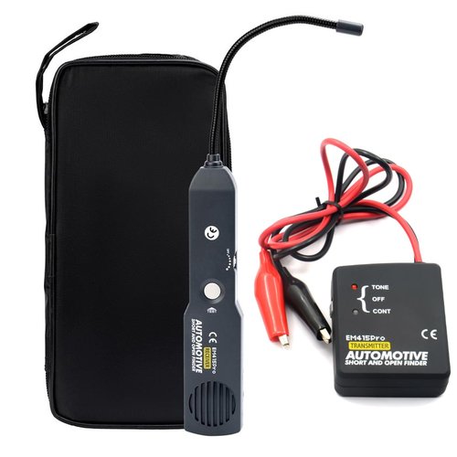 Em415pro-Automotive Car Electrical Open and Short Circuit Finder Tester, Precise Line Finder for Home Wall Line Finding, Line Maintenance, DC Less Than 42v Car Diagnostics (1*Set)