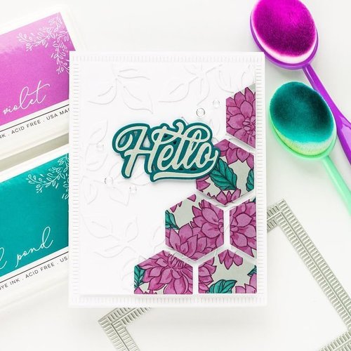 Rectangle Border Metal Cutting Dies,Card Making and Scrapbooking Templates for DIY Greeting Cards,Embossing Stencils, Wedding/Birthday Decor (Congratulations/Blessing Designs)