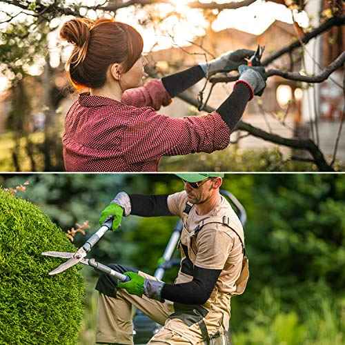 lovyoCoCo Arm Sleeves Arm Protectors Cut Heat Burn Resistant Sleeve,Anti Abrasion for Thin Skin and Bruising Garden Kitchen Farm