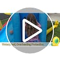 ZAFIED 550W/0.74HP Commercial Bounce House Blower with Double-Sided Fan - Fast Inflation for Inflatable Castles and Slides