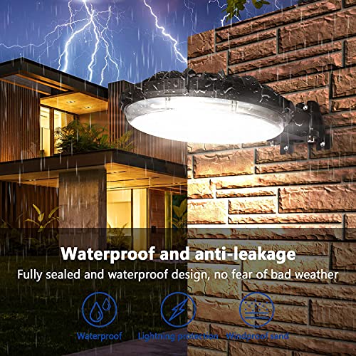 Karjoefar 100W Dusk to Dawn Outdoor LED Light 10000LM 5000K Daylight, Model 1