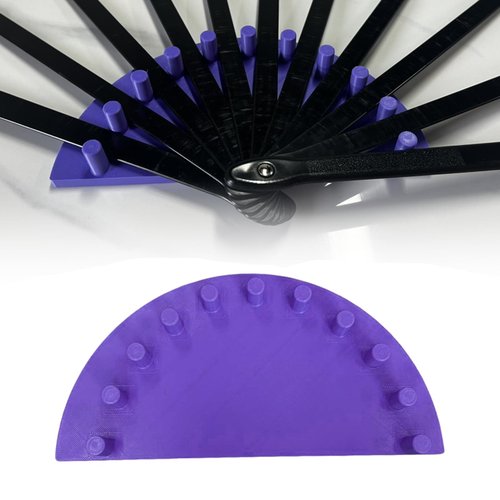 Fans for Line Dancing Template, 3D Printed Clack Fans Jig, Handheld Fan Template, Fans Clacking Jig for DIY Lovers