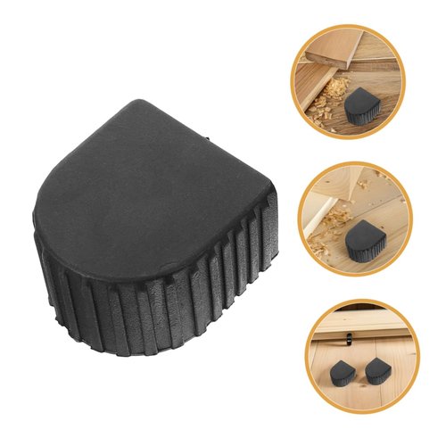 Cabilock 4Pcs Ladder Protective Covers Non Slip End Caps for Extension Ladders Step Ladder Top Protector Pads for Surface Protection Easy Installation