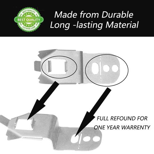 Reyhoar 2 PCS Dishwasher Mounting Bracket 00628371 Compatible with Bosch - Replaces 628371, 00619985