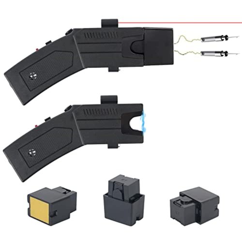 EXOGUN Stun Gun,Flashlight Stun Guns with Safety Disable Pin.Wall Charger Included