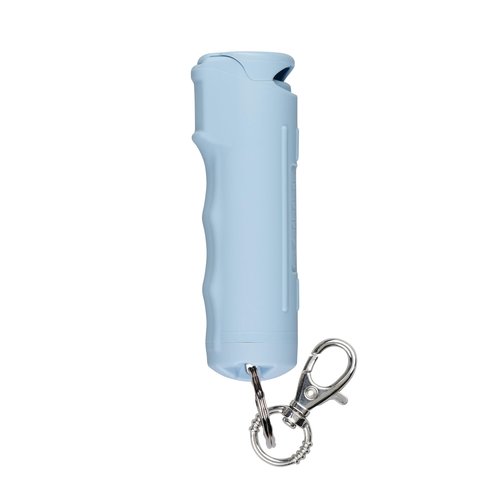 SABRE Pepper Spray for Self Defense, Fast Flip Top, Maximum Police Strength OC Spray, Key Ring for Easy Carry, Fast Access, Finger Grip for Accurate Fast Aim, Secure, Easy to Use, 0.54 fl oz