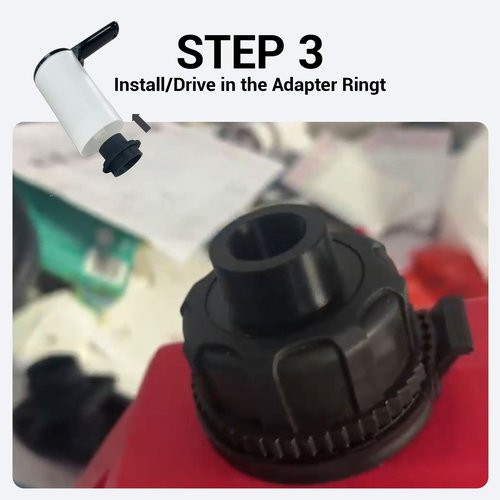 Water Pump Faucet Adapter Kit Compatible with Rotopax Water Containers - Portable Spout Adapter for Camping, Hiking, Off-Road Trips & Outdoor Use