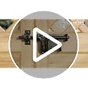 1 Pack Heavy Duty Black Slide Bolt Gate Latch for Wooden Fence Door Lock with Padlock Hole