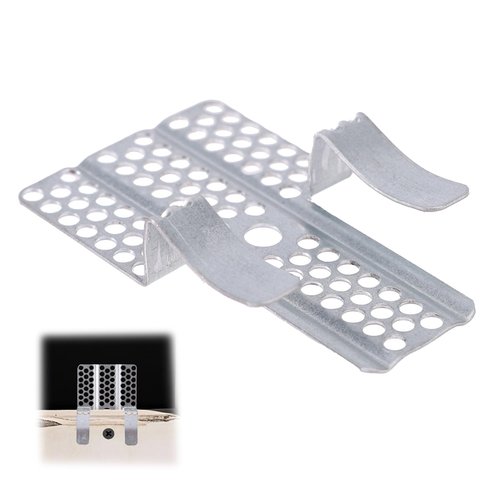 36pcs Drywall Repair Clips, 1/2 Inch Drywall Fastener Clips with Matching Screws Heavy-Duty Metal Dry Wall Patch Clamp for Damaged Walls DIY Fixing