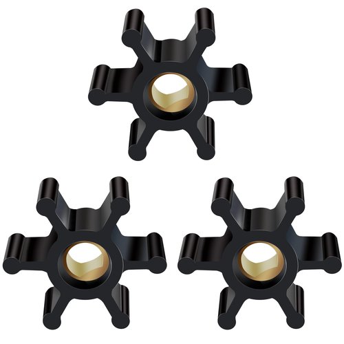 Vanshly,3 Pack Utility Pump Replacement Impeller for Utility Water Transfer Pumps,Water Pump Impeller Compatible with Trupow Model PAS-30 and PDS-30