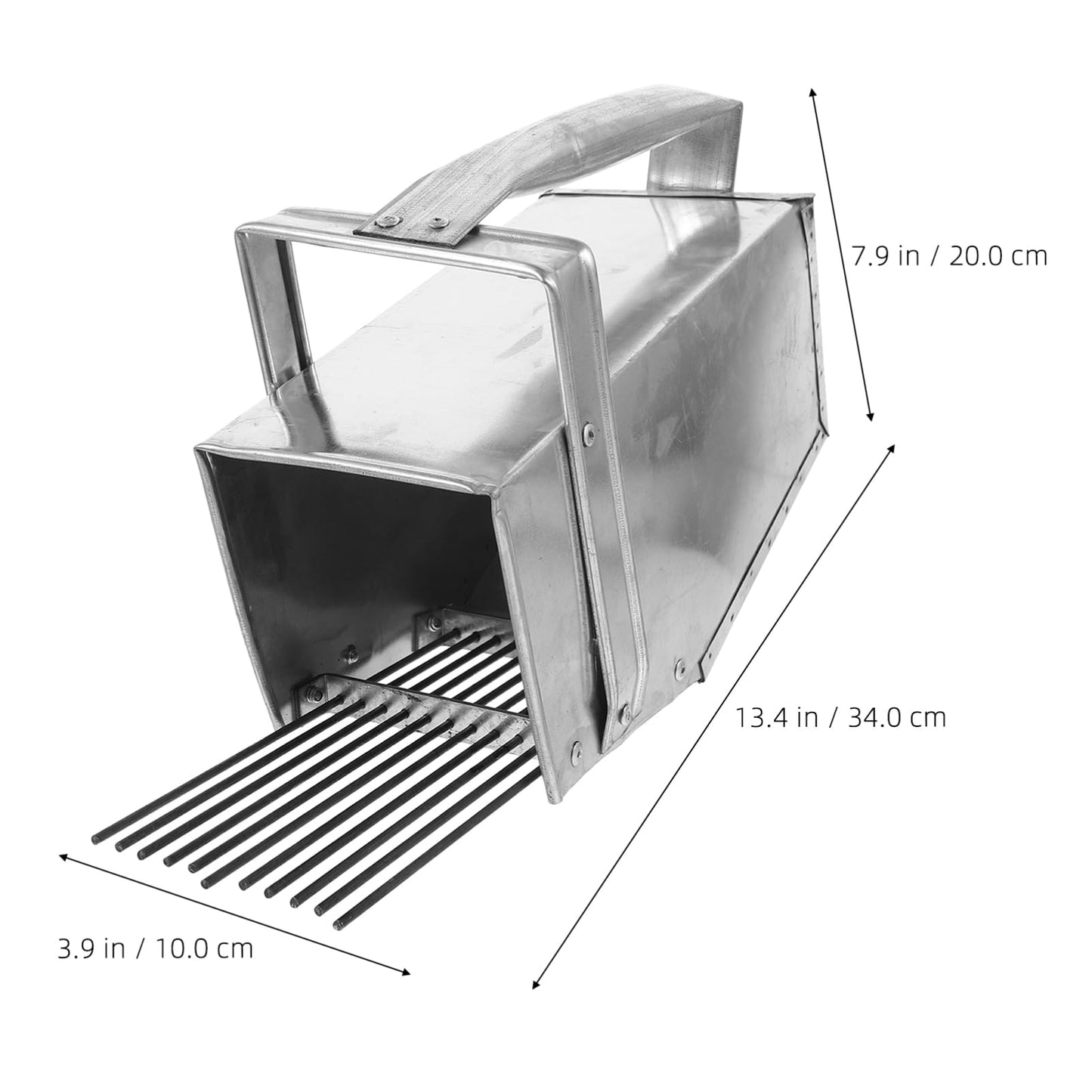 MAGICLULU Fruit Berry Picker Basket with Ergonomic Handle Rake Comb Design for Efficient Blueberry and Harvesting Handheld Berry Scoop Tool