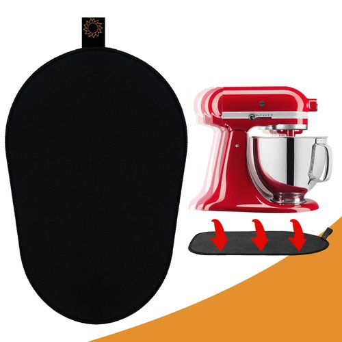 Sliding Mat for Kitchenaid Mixer, Mover Slider Mat Pad for 5-8 Qt Bowl-Lift Stand Mixer, Kitchen Appliance Slider Mat Compatible with Professional 600 Stand Mixer, Kitchen Aid Mixer Accessories