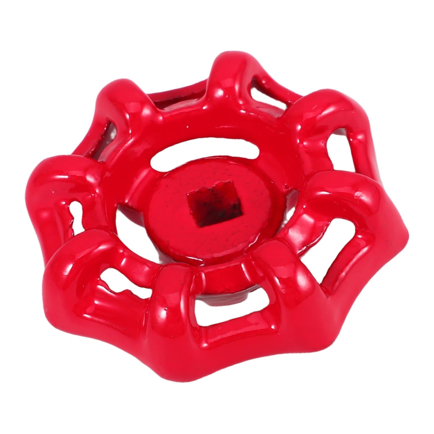 VILLFUL Water Valve Handle for Outdoor Cast Iron Handle Irregular Edge Design for Enhanced Grip