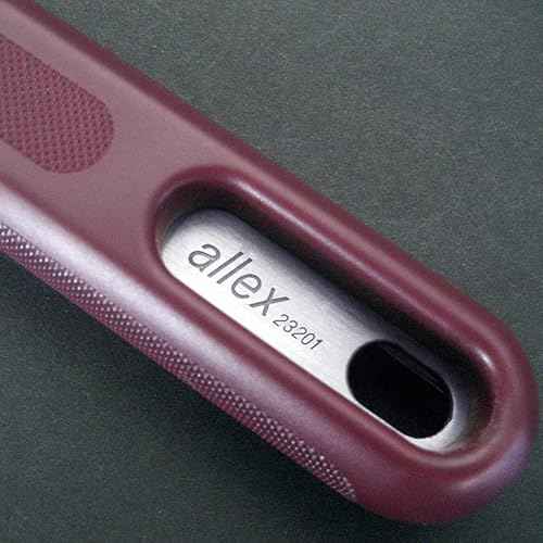 ALLEX Japanese Putty Knife 1" for Art and Paint, Flexible Japanese Stainless Steel Blade, Heavy Duty Full Tang Handle, Made in JAPAN