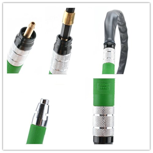 Air Micro Die Grinder Kit Pneumatic Pencil Style Polishing Engraver Industrial Grade Tool 80,000RPM Green
