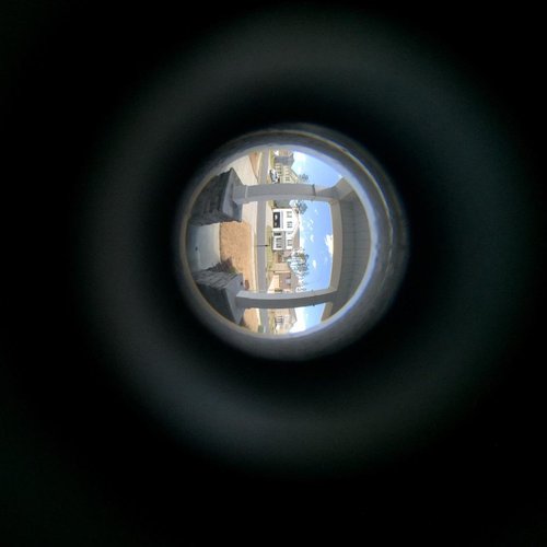 Sumnacon Safety Door Viewer,Solid Brass 220-degree Door Viewer/Peephole with Heavy Duty Rotating Privacy Cover for 1-3/8" to 2-1/6" Doors, Durable Door Viewer for Home Office Hotel (2 Pcs Silver)