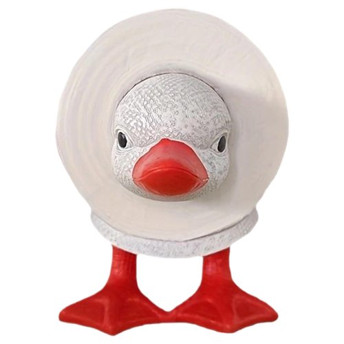 Toilet Roll Holder - Toilet Paper Holder | Cute Duck Shaped Toiletpaper Holders | Bathroom -Standing Tissue Rack Aesthetic Accessory for Restroom, Apartment, Hotel, Under Cabinet and Others