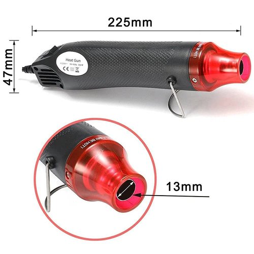 Sumi Living Mini Heat Gun, Electric Phone Repair Heat Tool Compact Hot Air Gun for DIY Embossing Shrink Wrap Drying Paint 110V