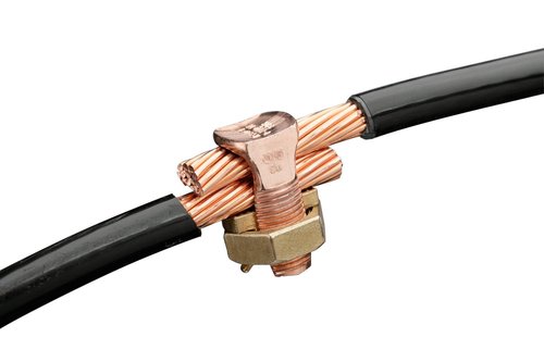 Gardner Bender GSBC-4 Solid Copper Split Bolt Connector, 8-4 AWG