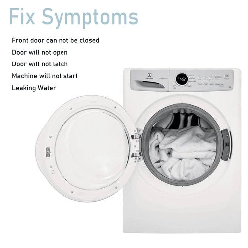 Replacement Electrolux Washer Door Latch 5304505088 for Frigidaire Electrolux Washer Door Strike EFLS627UIW2, EFLW317TIW0,EFLW417SIW0,EFLS517SIW0,EFLS617SIW0, AP6031188, 4452319, PS11766033-1 Pack